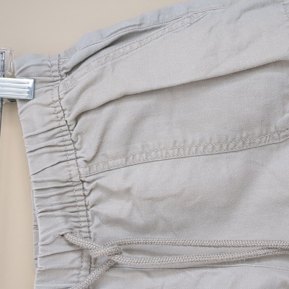 Small Linen Blend Cynthia Rowley Short Pull-On Stretchy Waist Drawstring - Picture 6 of 14